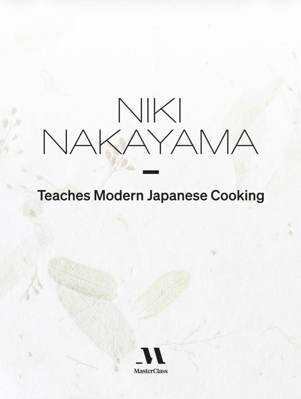 Modern Japanes Cooking