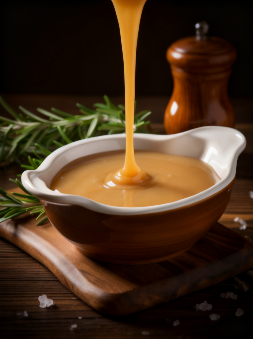Соус-подлива типа gravy для су-вида