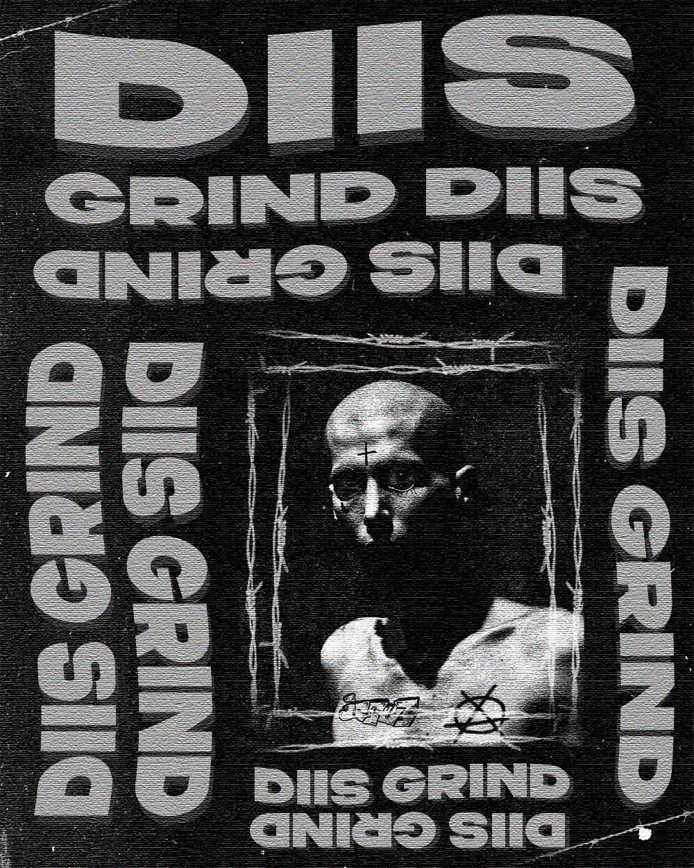 Дизайн постера для DIIS grind. . Постер, баннер, стиль, граффити. 
