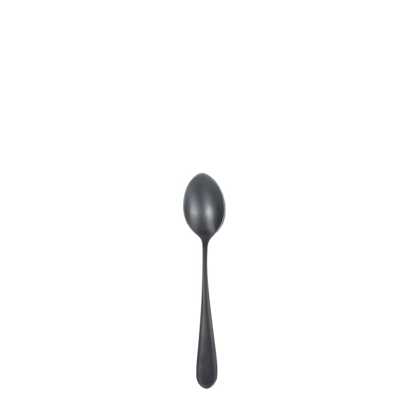 Epsilon matt black ложка чайная 13 см Narin