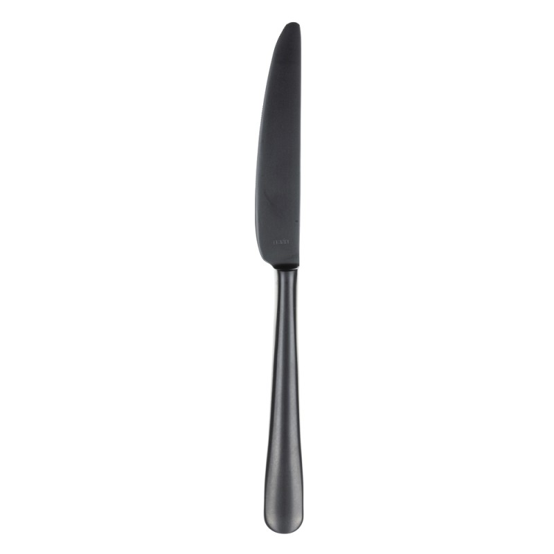 Epsilon matt black нож столовый 22,5 см Narin