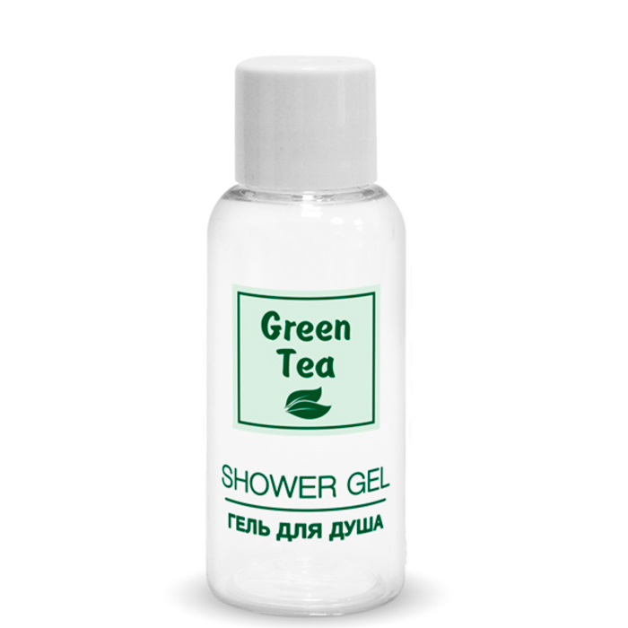 Гель для душа GREEN TEA 30 мл флакон (45 штук в упаковке)
