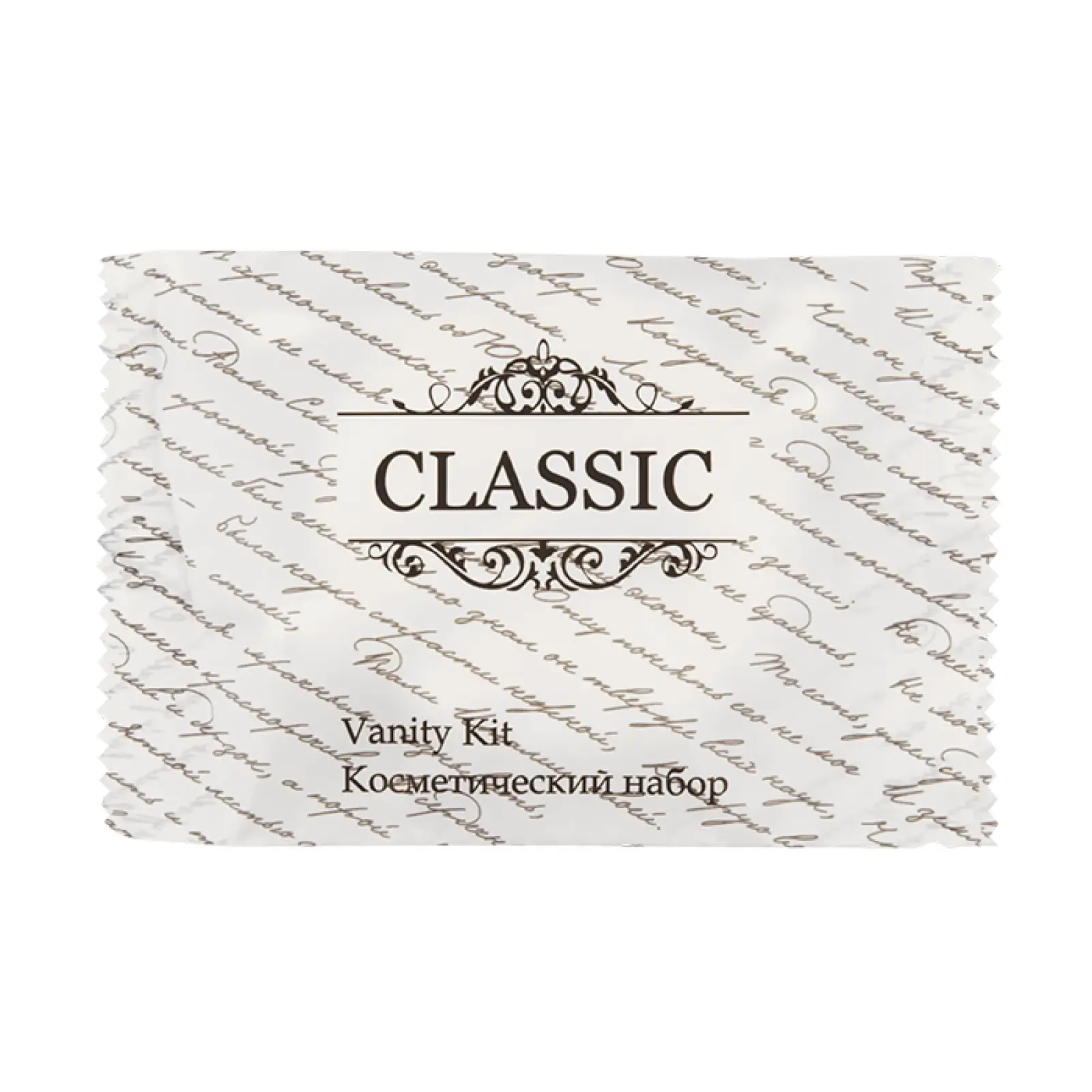 Косметический набор Classiс флоупак (2 диска, 3 ватные палочки, пилочка, 200 штук в упаковке)