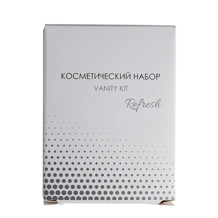 Косметический набор Refresh картон (ватные палочки, ватные диски, 160 штук в упаковке)