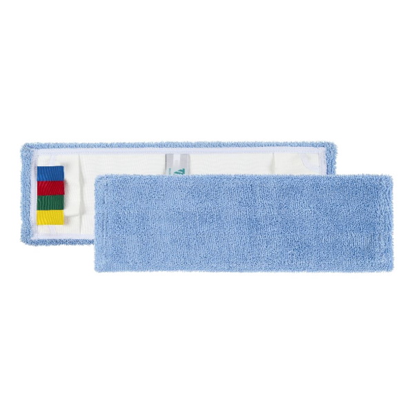 Моп TTS Microblue с кармашками микрофибра 50 см