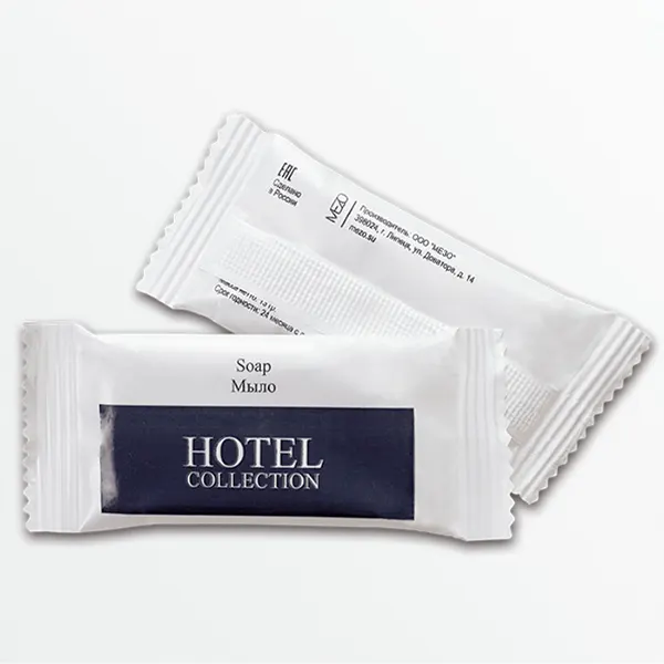 Мыло туалетное Hotel Collection Light 13 г флоупак (500 штук в упаковке)