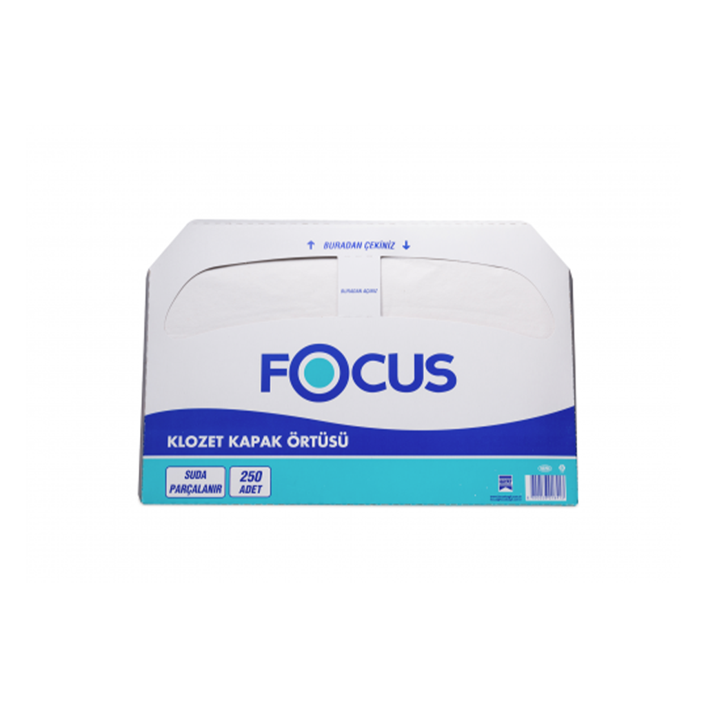 Одноразовые покрытия на унитаз Focus 8033648 (10 упаковок х 250 штук)