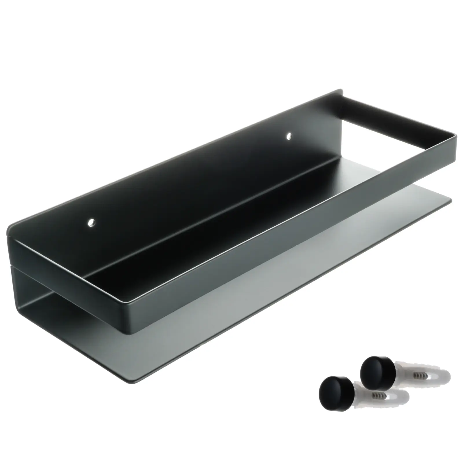 Полка прямоугольная одноэтажная черная Fixsen HoReCa FX-31003G