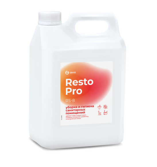 Resto Pro RS-8 Средство для уборки и гигиены санитарных помещений 5 л