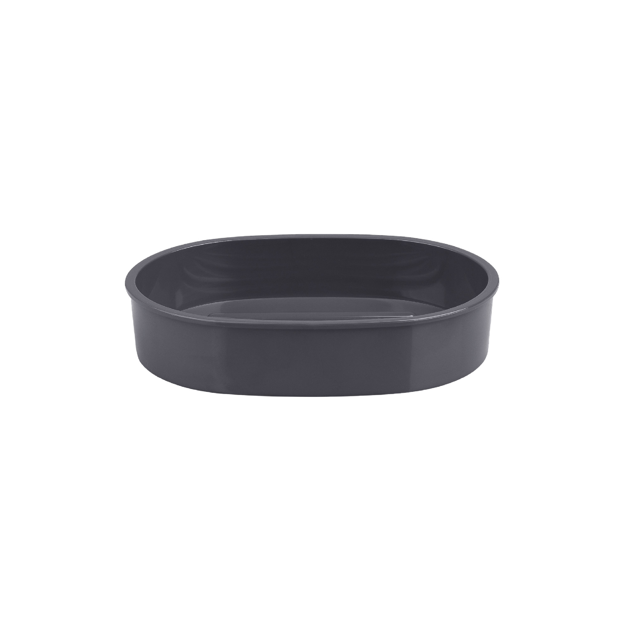 ROUND GRAY Мыльница FX-453-4
