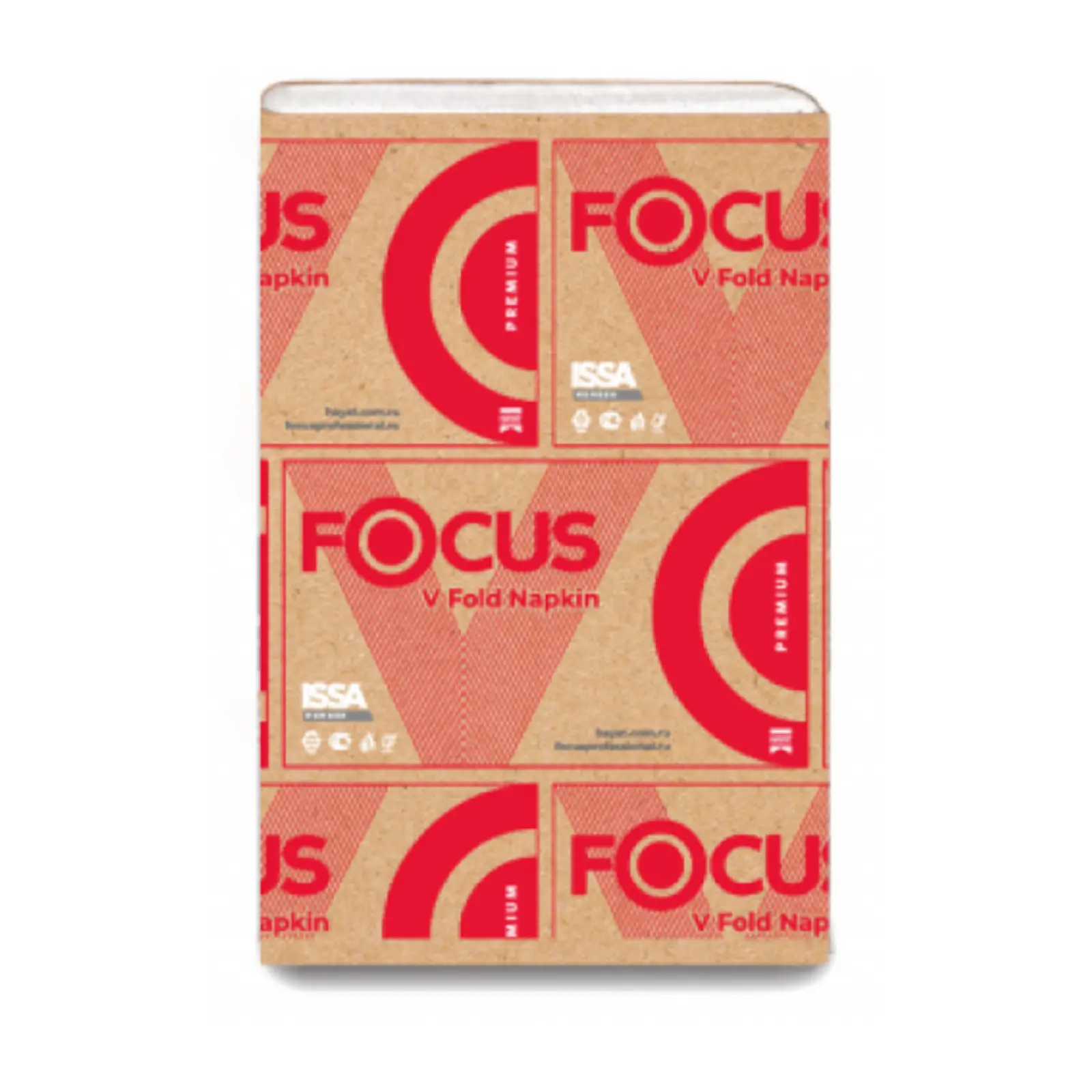 Салфетки для диспенсеров Focus (15 упаковок х 200 листов)