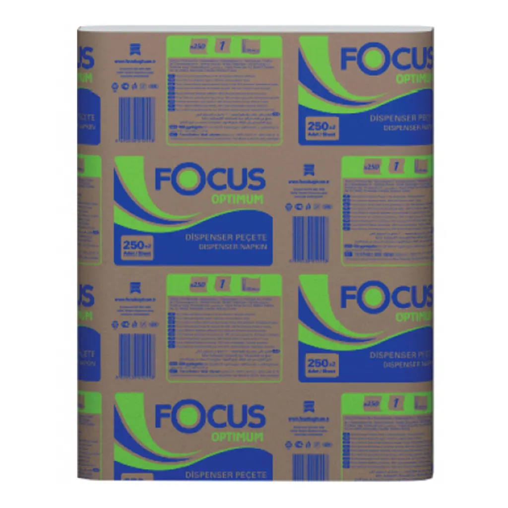 Салфетки для диспенсеров Focus Optimum (18 упаковок х 250 листов)