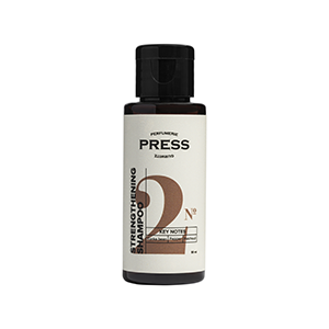 Шампунь для волос укрепляющий Press Gurwitz Perfumerie №2 с нотами черного перца, бобов Тонка и пачули