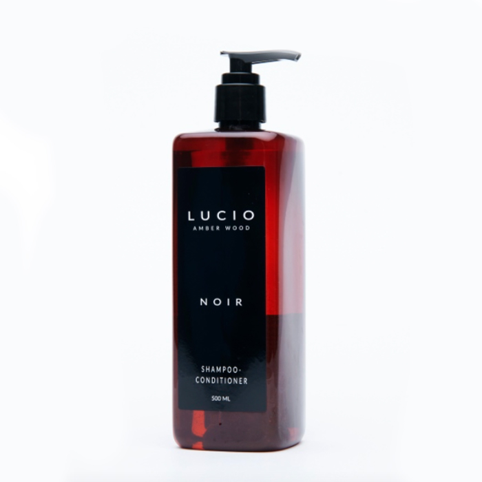 Шампунь для волос Lucio Noir 500 мл флакон (12 штук в упаковке)