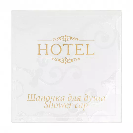 Шапочка для душа Hotel картон (250 штук в упаковке)