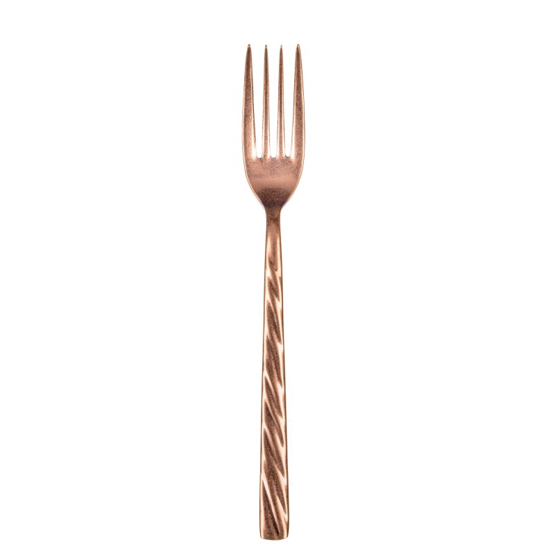 Vega retro copper вилка столовая 21 см Narin