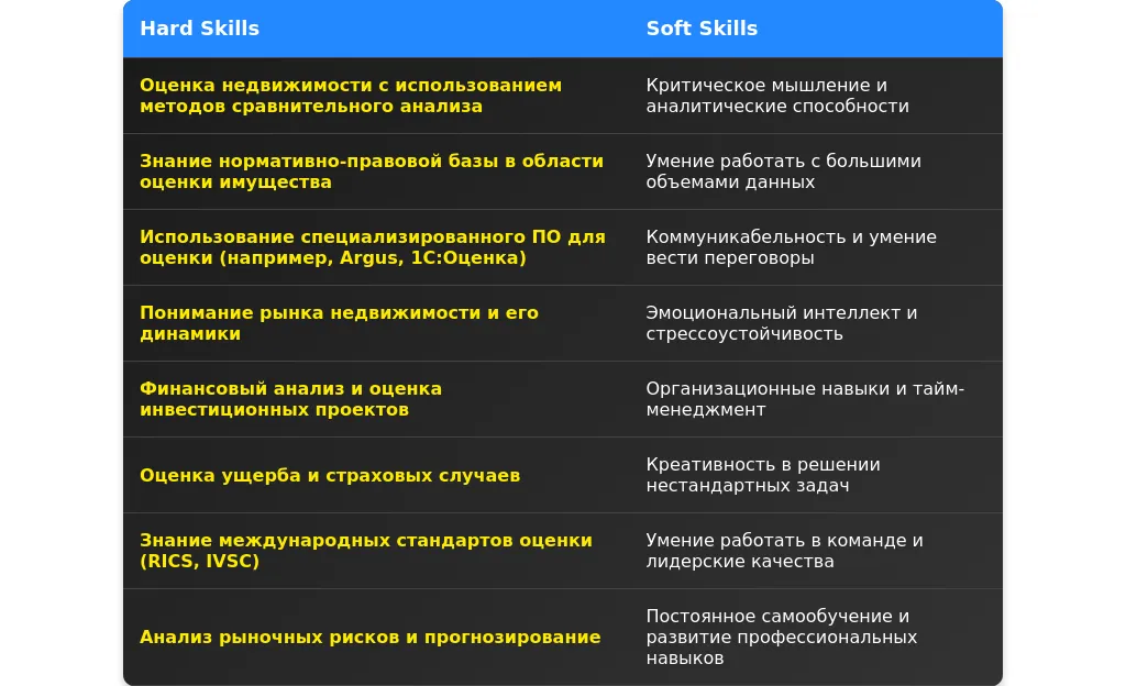 Рынок труда для оценщиков в 2025 году