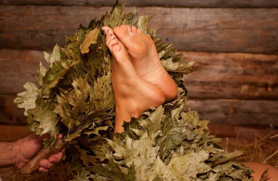 Парения на вениках