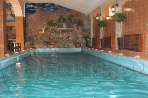 Сауна в центре отдыха Афины