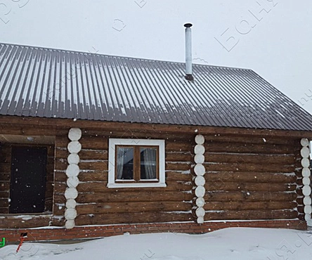 Русская баня на дровах