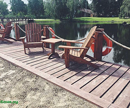 Баня в зоне отдыха Русь