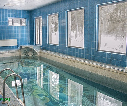 Сауна с бассейном