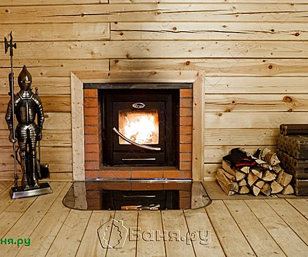 Баня на дровах