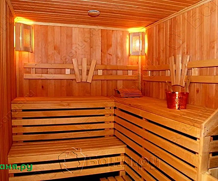 Русская баня на дровах