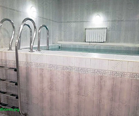 Сауна с бассейном
