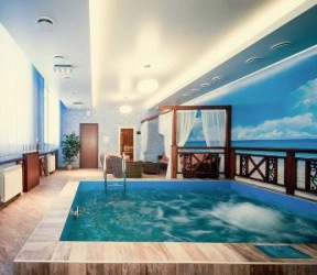 Сауна отеля Green Hall