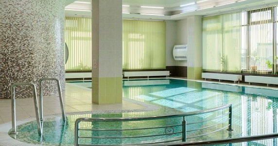 Сауна при отеле Skyport