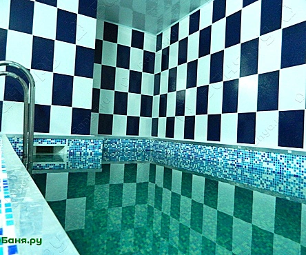 Сауна с бассейном и джакузи