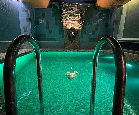 Сауна с бассейном