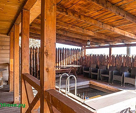 Баня с теплой купелью