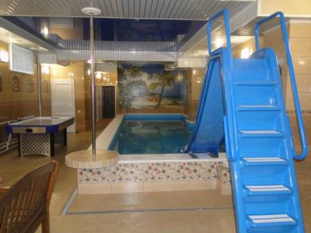 Зал с финской сауной