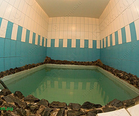 Сауна с бассейном