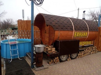 Баня на колесах Барс