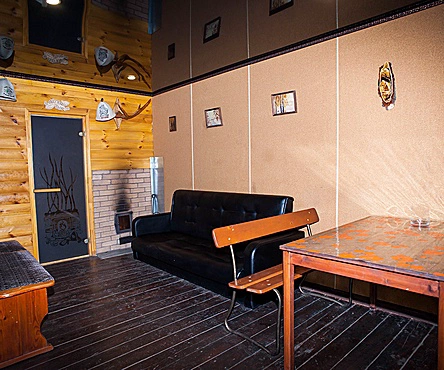 Русская баня на дровах