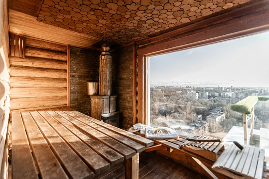 Баня на крыше На Высоте
