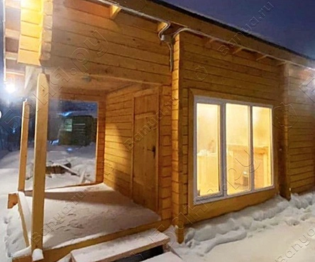 Кедровая баня+Летняя беседка