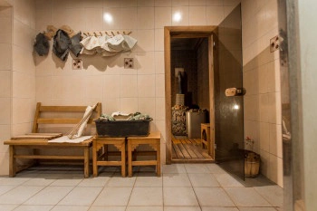 Баня на дровах Элит Кроус