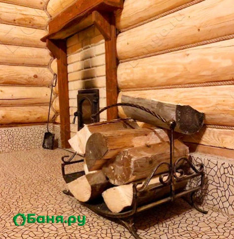 Баня на дровах