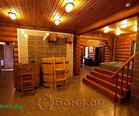 Баня из канадского кедра