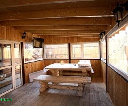 Баня на дровах