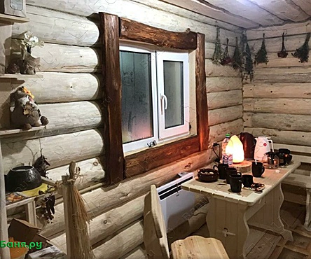 Баня на дровах