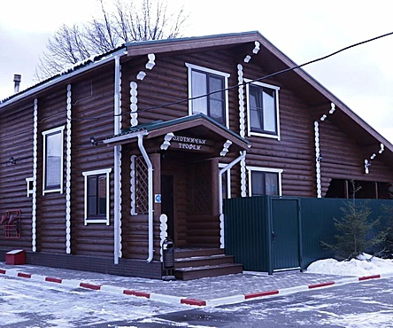 Сруб Охотничьи трофеи