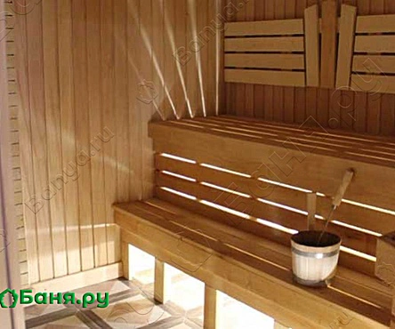 Баня на дровах малая