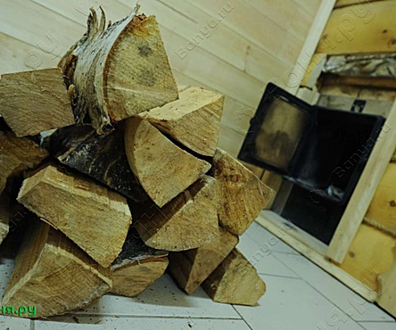 Баня на дровах