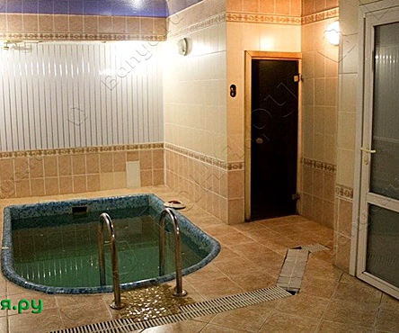 Сауна с бассейном