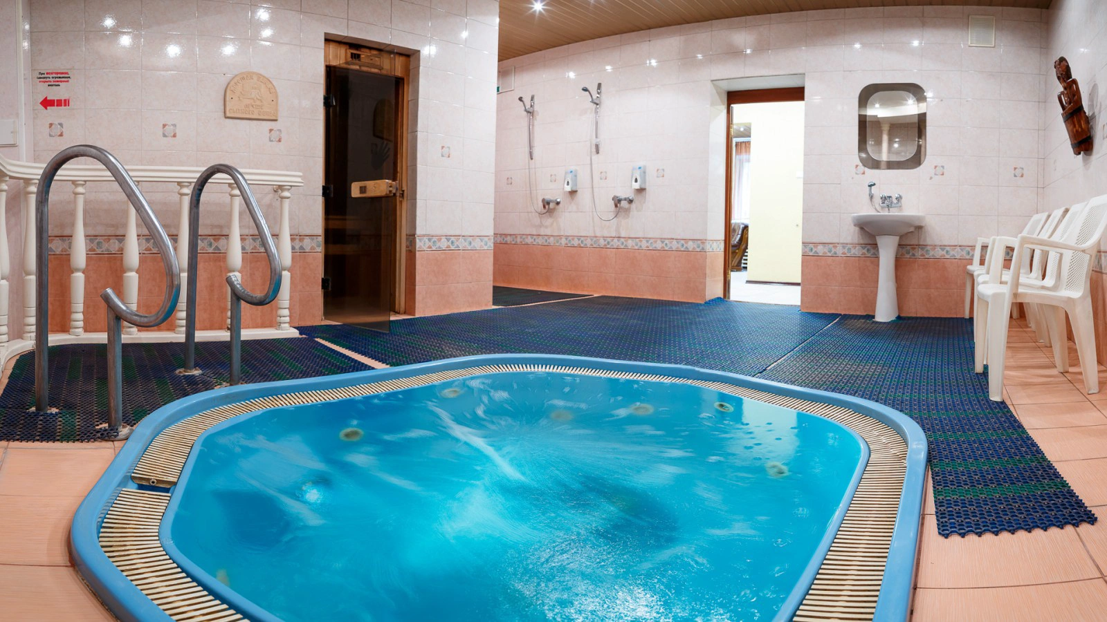 Сауна при пансионате Былина